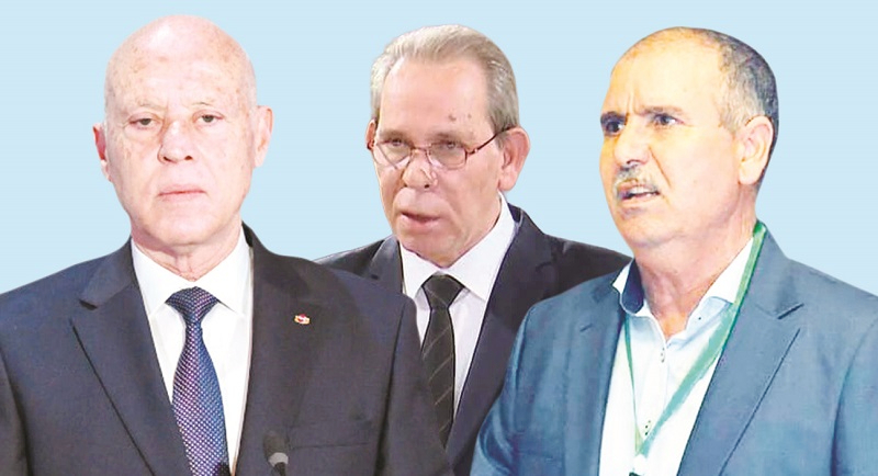 على رأسها إتحاد الشغل..  هل "يذيب" الحشاني الجليد بين سعيد والمنظمات الوطنية؟